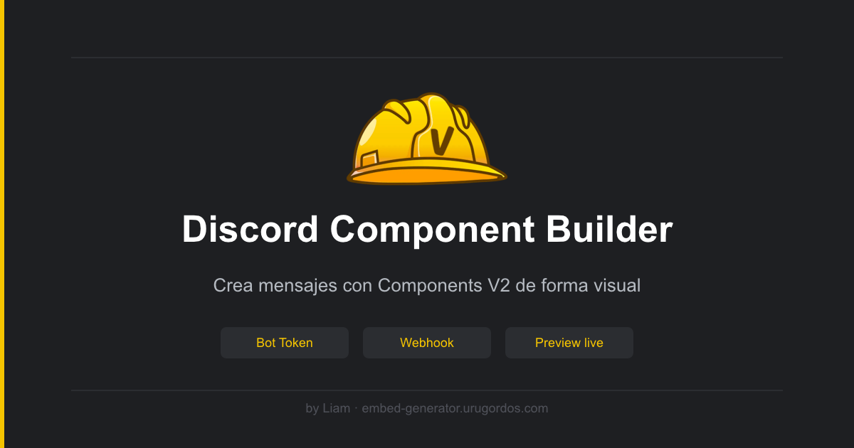 Banner de Embed Builder